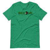Short-Sleeve Unisex T-Shirt green letters (click on picture for multiple colors)