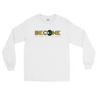 unisex Long Sleeve Shirt Gold letters  (click on picture for multiple colors)