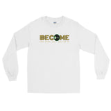 unisex Long Sleeve Shirt Gold letters  (click on picture for multiple colors)