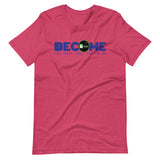 Short-Sleeve Unisex T-Shirt blue letters  (click on picture for multiple colors)